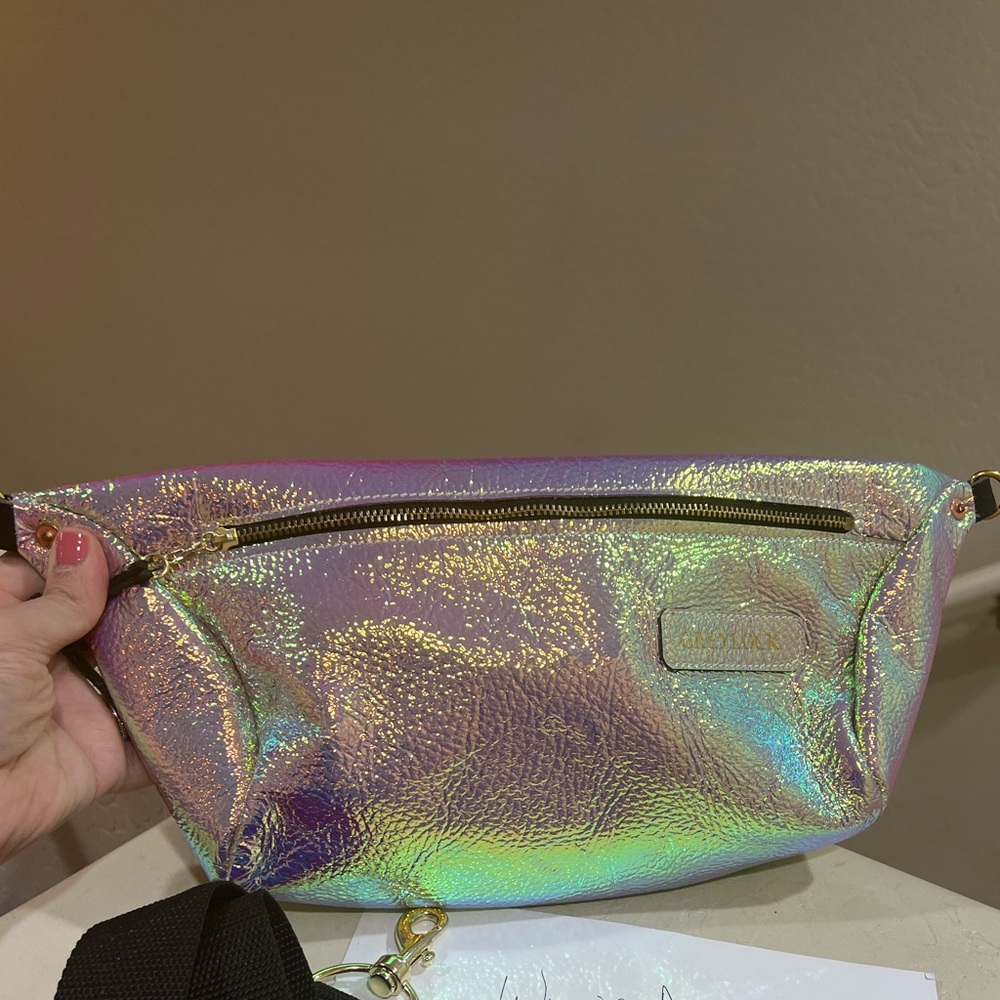 Greylock iridescent bum bag